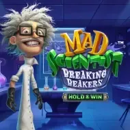 Mad Scientist Breaking Beakers